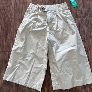 Gap-Doen Girls Wide Leg Khaki Bottoms